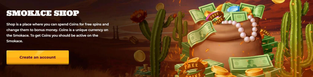 smokace casino shop